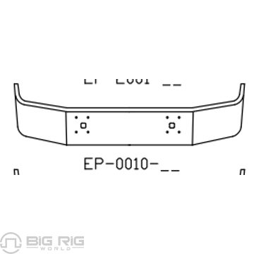 Chrome Steel Bumper EP0010-15 - Valley Chrome