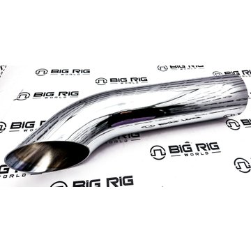 Pipe - Stand, 5 In. Polished NICR 24 In. Clear Coat M66-6829-3240 - Paccar