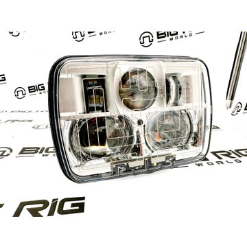 LED Headlight - Model 8910 - Heated High & Low Beam 0562621 - JW Speaker