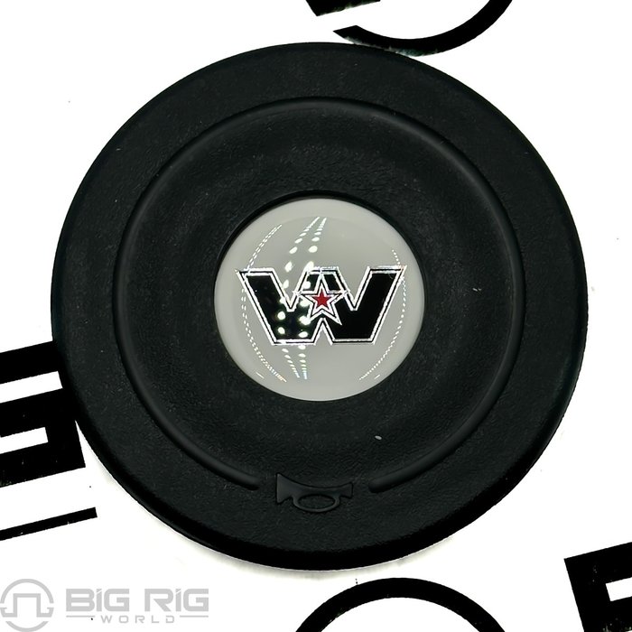 Electric Horn Button With Western Star Logo 14-19539-001 - Freightliner