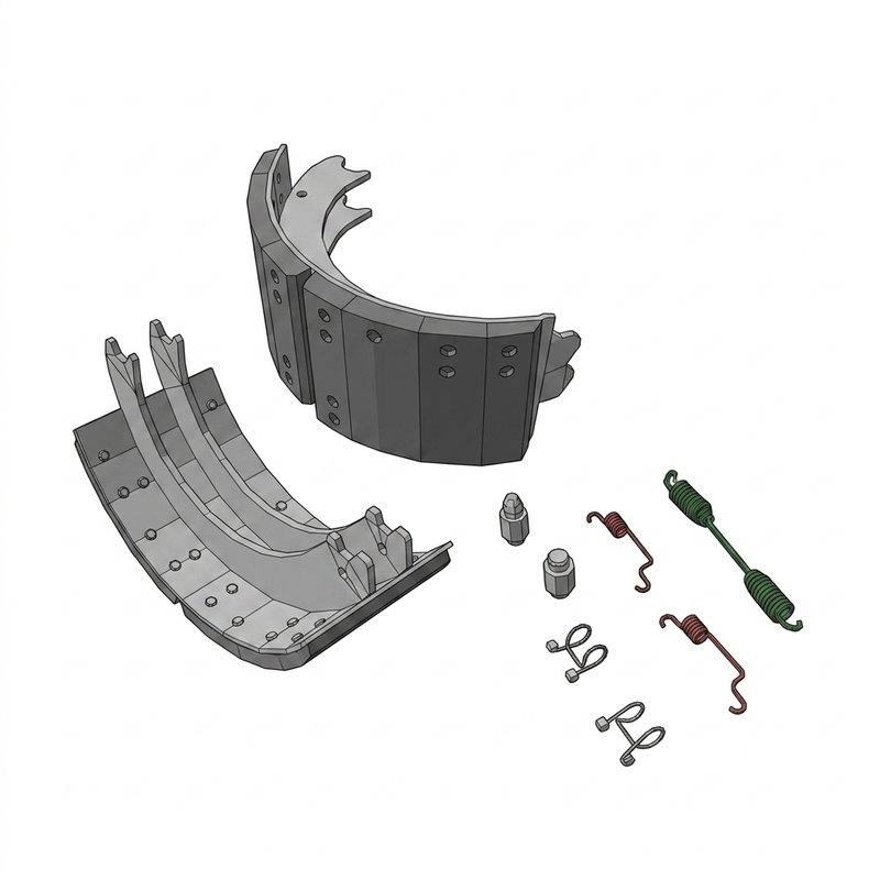Brake Shoe Kit - Reman RK4709E2STD23M - TRP