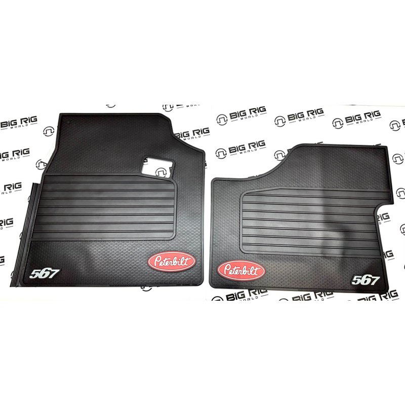 Floor Mat Set - Peterbilt 567 - All Years PBL0G0567 - Peterbilt