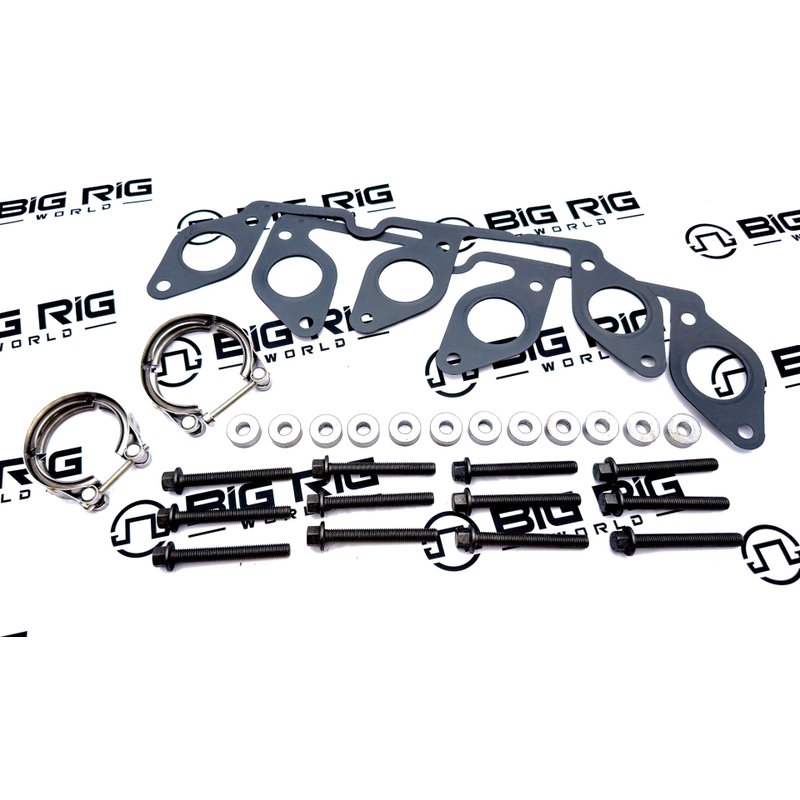 3-Port Exhaust Manifold Spacer and Bolt Kit A4721400514 - Detroit Diesel
