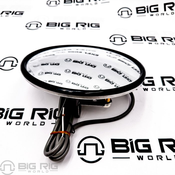 Mirror - 8 In Stainless Steel, Convex, Heated SH8S01FH - TRP