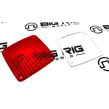 Red Lens And Gasket For 4842 9079 - Truck Lite