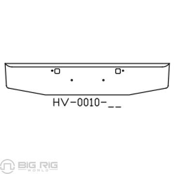 Chrome Steel Bumper HV0010-11 - Valley Chrome