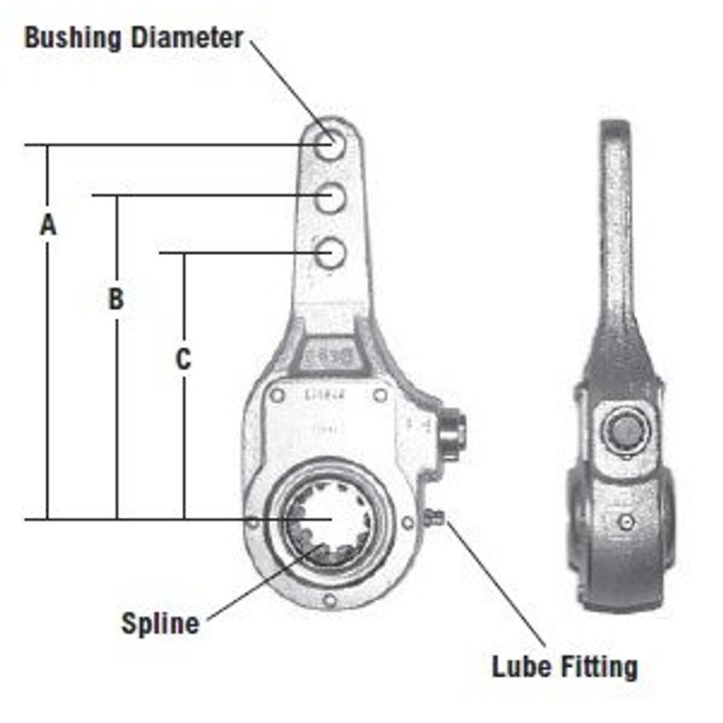 Manual Slack Adjuster 101289 - Bendix