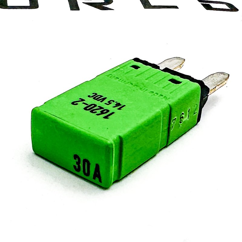 Circuit Breaker - 30 Amp, T2, Mini, 14 Volt, Light Green 23-13126-230 - Freightliner
