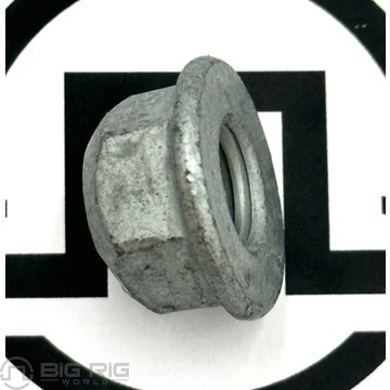 Hexagonat Nut, Locking, Flange, M10 - 1.5, Aluminum And  Zinc Alloy 23-13892-010 - Freightliner