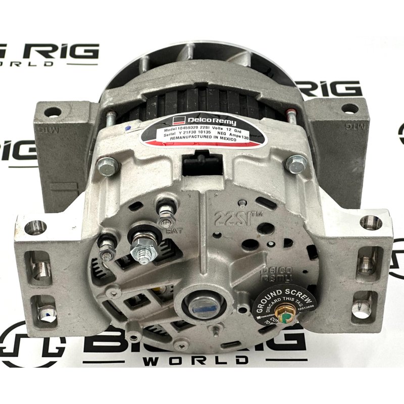 Alternator - 22SI 130amps Pad Mount 12V 10459320RMAN - Delco Remy