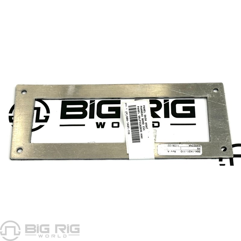 HVAC Dash Panel S64-1431-110 - Paccar