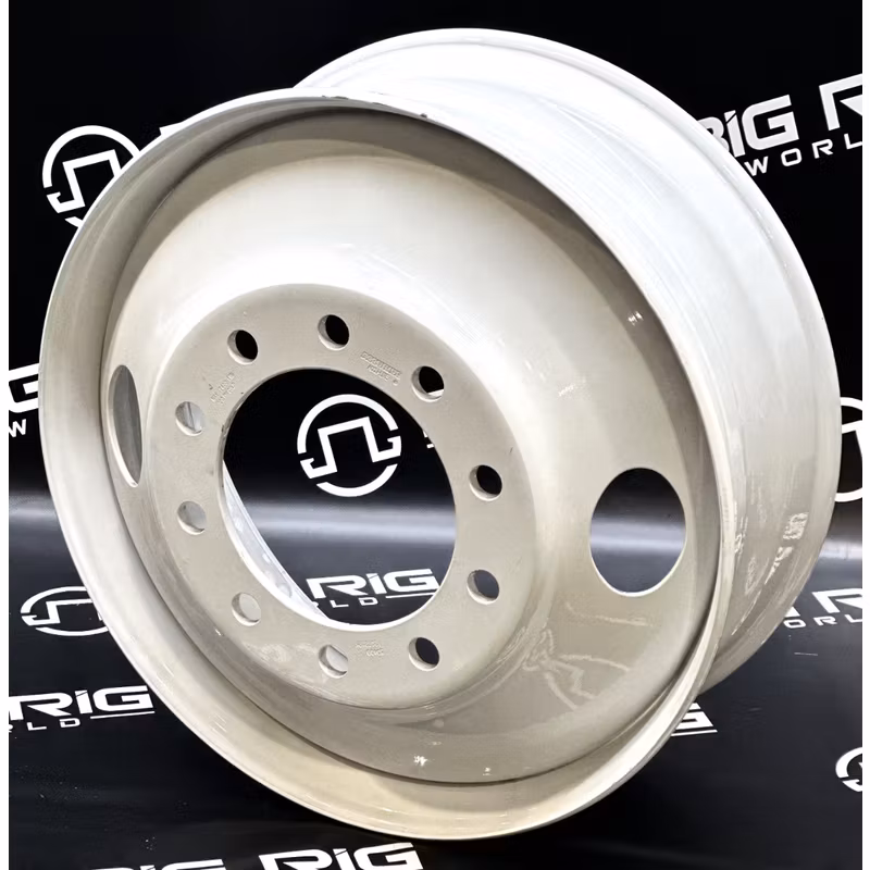 Steel Wheel - 24.5X8.25 - White 50409PKWHT21 - Accuride