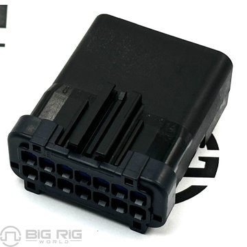 Receptacle - 14 Cavity, Apex 2.8 S, FCI, BLACK 23-13153-010 - Freightliner