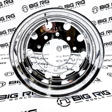 Alcoa 22.5 X 12.25 Aluminum Wheel - Mirror Polish Both Sides 822627 - Alcoa