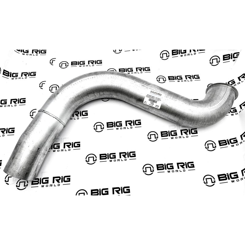 Pipe - Exhaust MBend 4 In. STL ALMZ FLG 14-15318 - Peterbilt