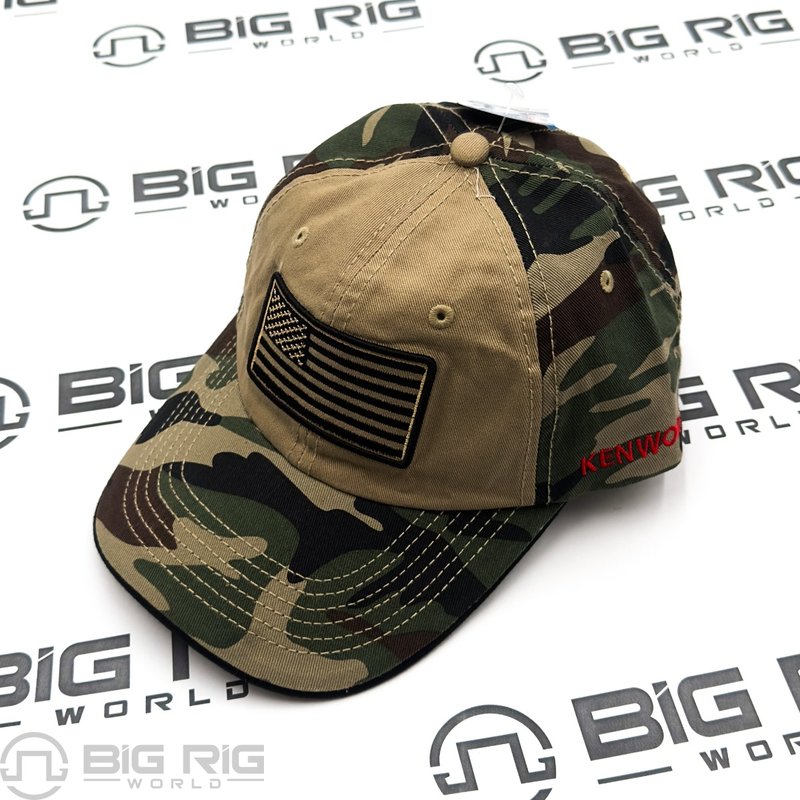 Kenworth Flag Camo Hat 6000180-00 - Kenworth