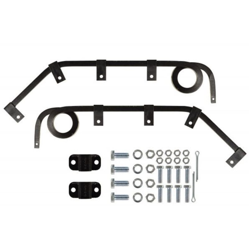 Angled Bar Mudflap Hanger Kit - 27.75 In - No Offset B84 - Betts Spring