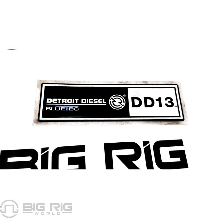 Blue Tec DD13 Engine Badge 24-01697-000 - Freightliner