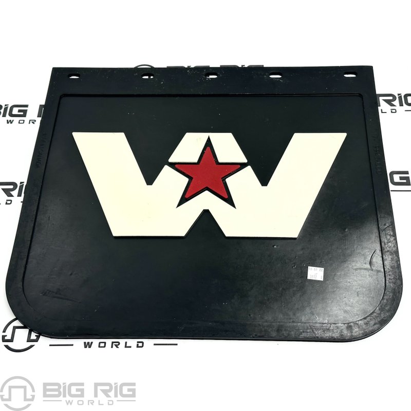 Mud Flap - Fender Front Black 17-19946-000 - Western Star