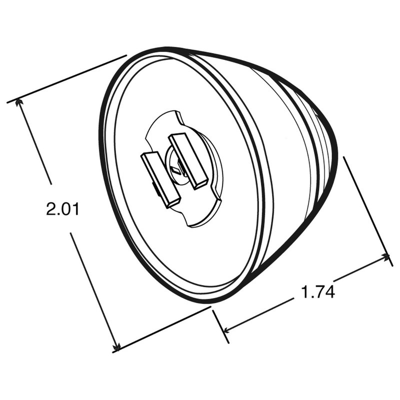 LED 30 Series Beehive Lamp 30276R - Truck Lite