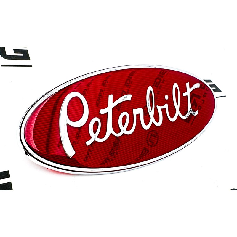 Peterbilt Logo Nameplate (8 In.) 20-19285 - Peterbilt