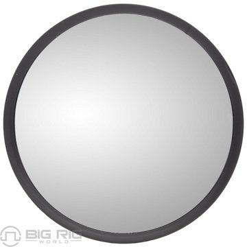 Black Stainless Steel Convex Mirror, Round, Universal Mount 7.5-inch 97816 - Truck Lite