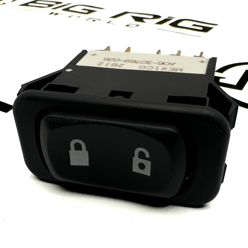 Switch - Rocker, Door, Unlock / Lock A06-30769-026 - Freightliner