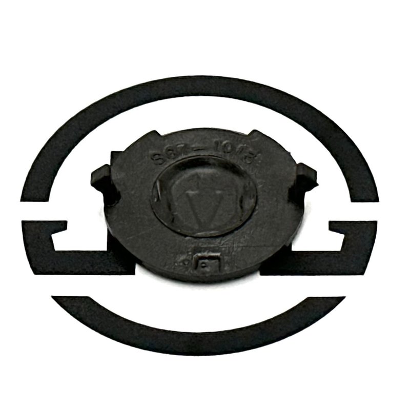 Plug - Map Pocket, Forward, Charcoal Gray S67-1013 - Kenworth