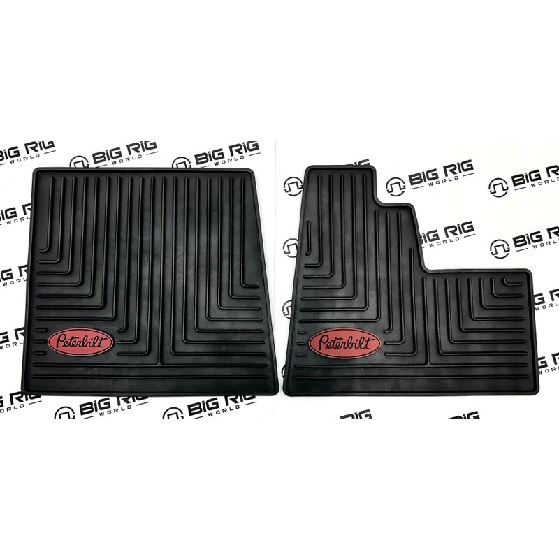 Floor Mat Set - Peterbilt 567, 389, 386 - Slush Series FMPBSLUSH-NG - Peterbilt
