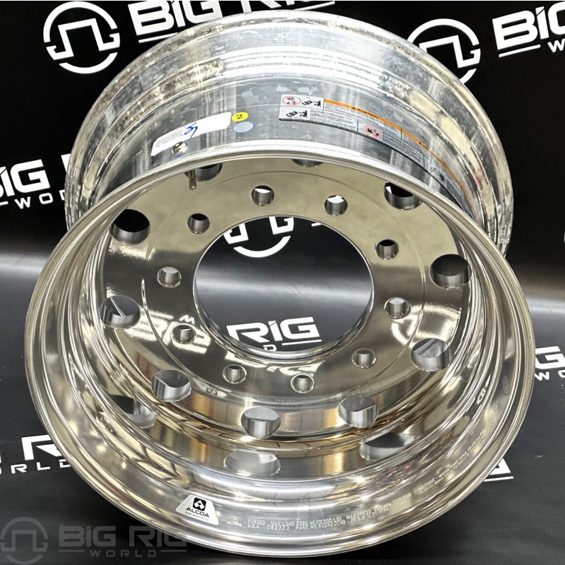 22.5 X 12.25 Alcoa Aluminum Wheel - Mirror Polish Dura-Bright Inside Only 822622DB - Alcoa