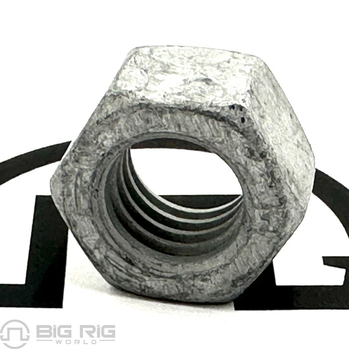 Hexagonal Nut, 1/2 - 13, Grade 8 Aluminum and Zinc Alloy 23-13839-108 - Freightliner
