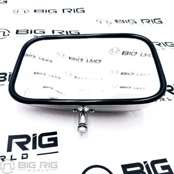 Signal-Stat, 5.5 x 8.5 inches, Silver Stainless Steel, Flat Mirror, Left Hand Side 7223 - Truck Lite