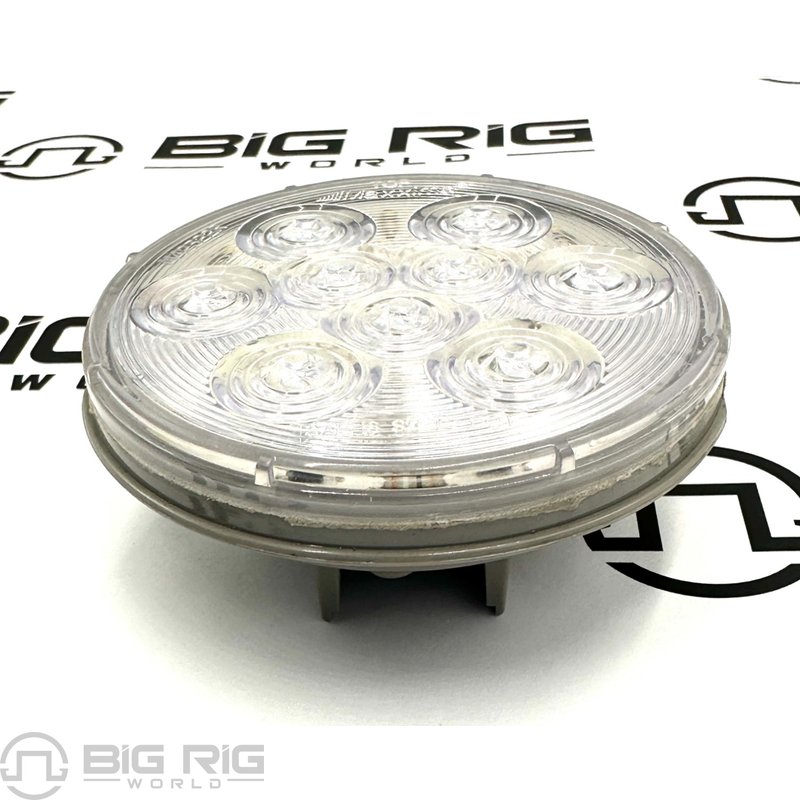 Stop / Tail / Turn Light Red, Round 4 In. Clear Lens M42322RCL - Maxxima