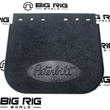 Mudflap - Hood 357 SFFA With Peterbilt Logo L76-6002 - Peterbilt