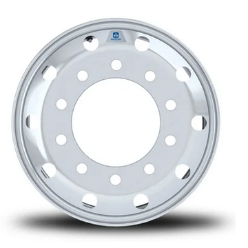 19.5 x 7.5 Alcoa Hub Pilot Dura Bright Wheel - Polished Inside Only 773622DB - Alcoa