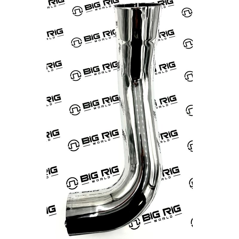 Chrome 5-in ID/OD  2-Bend Pipe KW-14764RC - Grand Rock