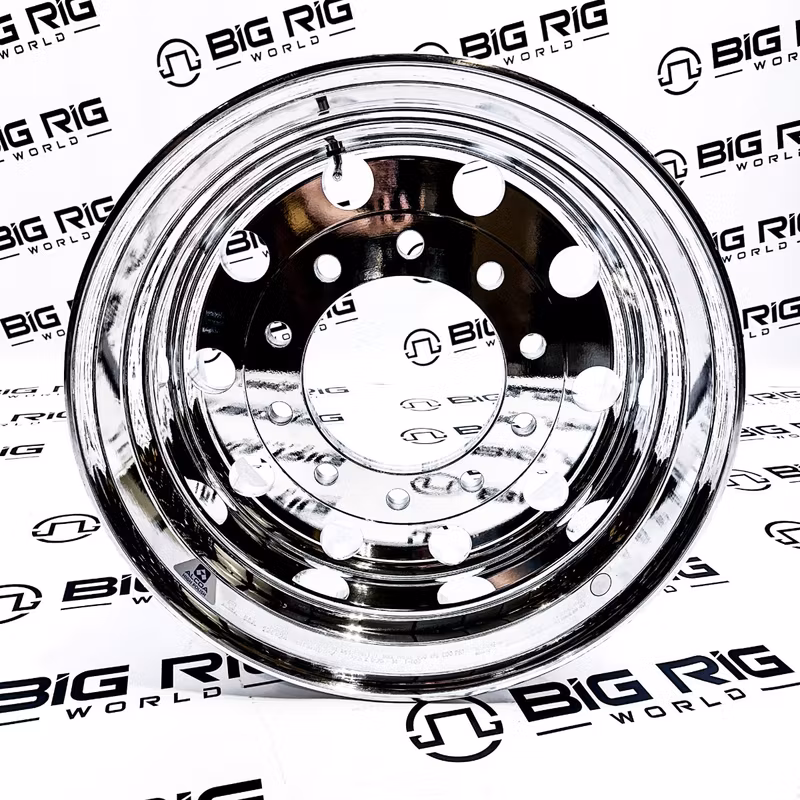 Alcoa 22.5 X 12.25 Aluminum Wheel - Mirror Polish Both Sides 822627 - Alcoa