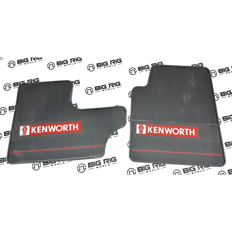 Floor Mat Set - W900, T800, T600 - Pre 2005 Daycab FMKWL0G0D-NG - Kenworth