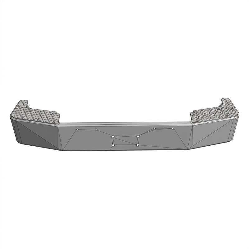 Bumper - Assembly, SBFA PNG PB N71-6141-430200 - Peterbilt