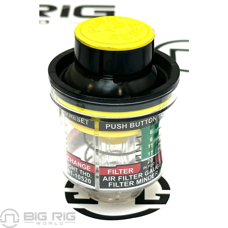 Gauge - Air Cleaner Restriction Indicator, 136501-10520 - Freightliner