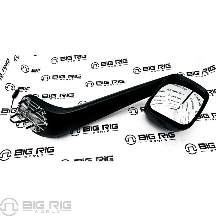 Mirror - Auxiliary, Hood Mounted, Long, Black, Left Hand A22-77790-008 - Freightliner