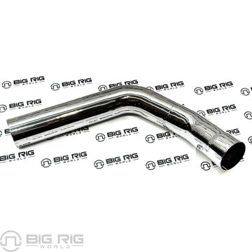 Exhaust Pipe - Multi-Bend 5 inch Chrome Polished - LH M66-3209C - Kenworth