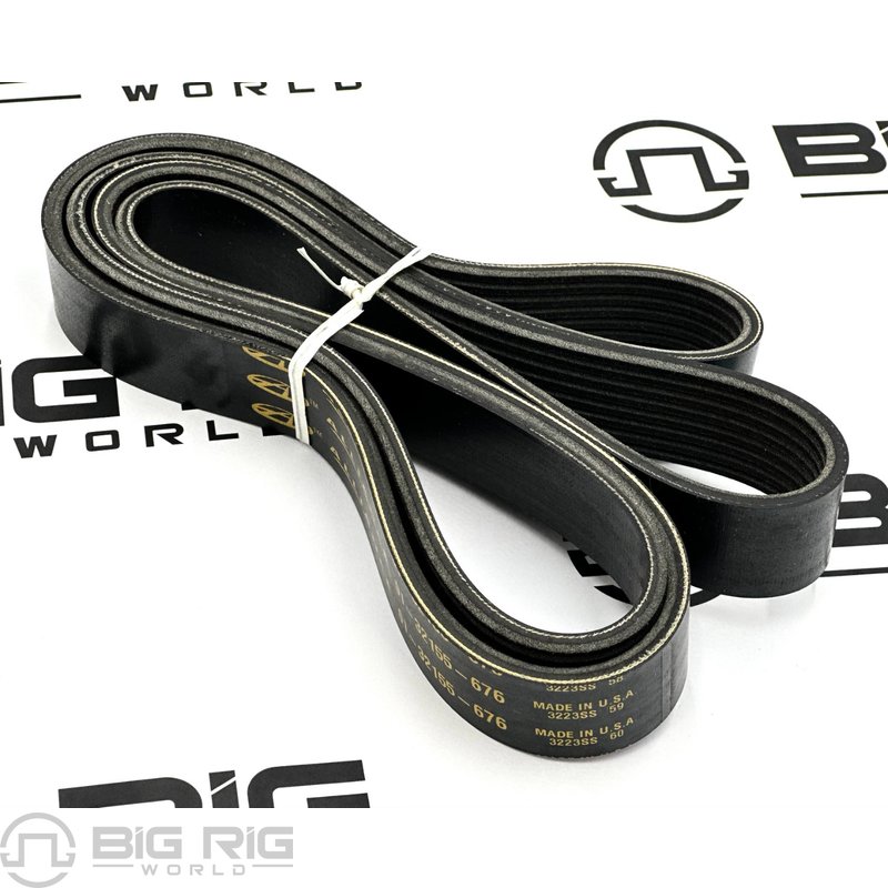 Belt - Ribbed, 8 Rib, 1676MM, Aramid Cord 01-35622-676 - Freightliner