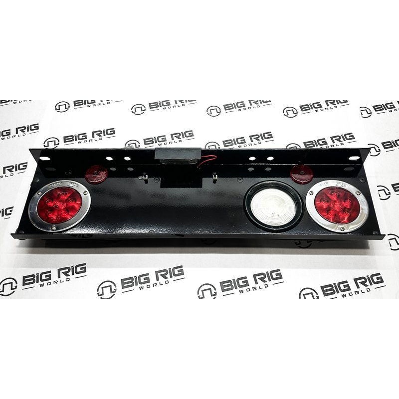 End of Frame Light bar, LED Stop/Turn/Tail W/rings 40874 - Truck Lite