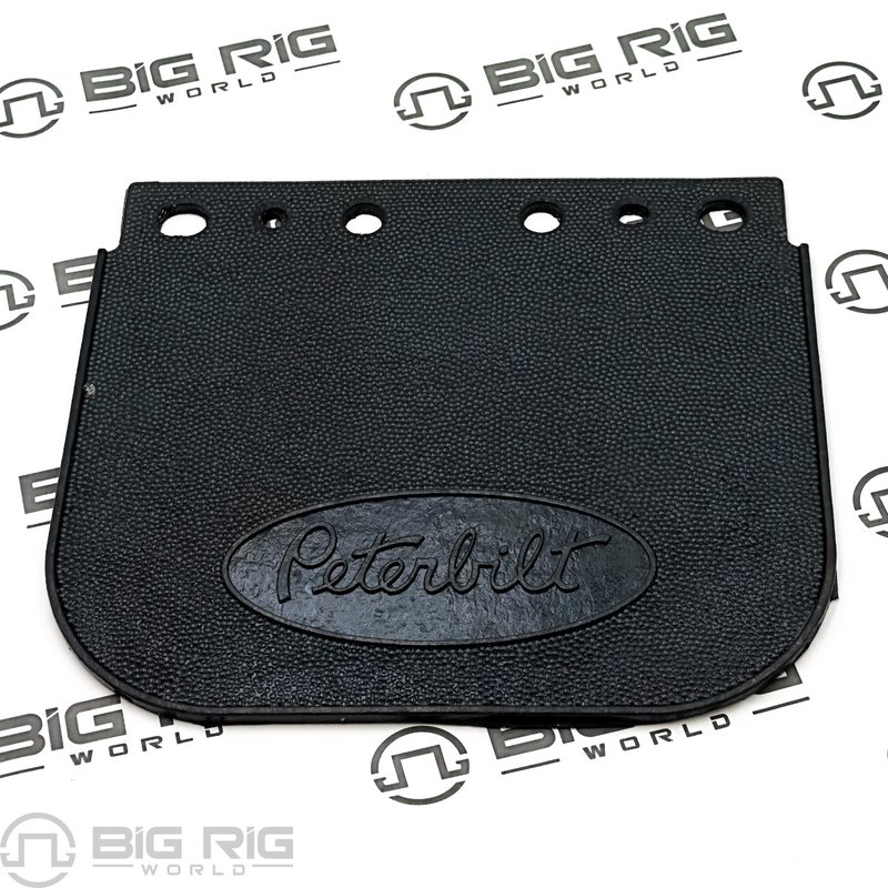 Mudflap - Hood 388/389 W/PB Logo L76-6000 - Peterbilt