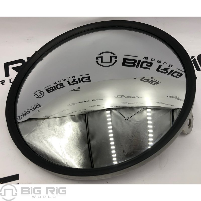 Convex Mirror, Offset Stud, Stainless Steel, 8 1/2 In. 12801 - Cham-cal Engineering