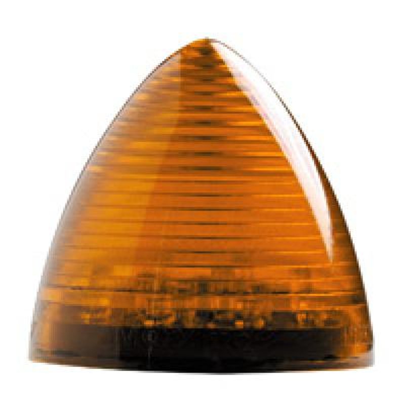 Beehive Clearance, Marker Light, Amber 2 1/2 In. LED M11201Y - Maxxima