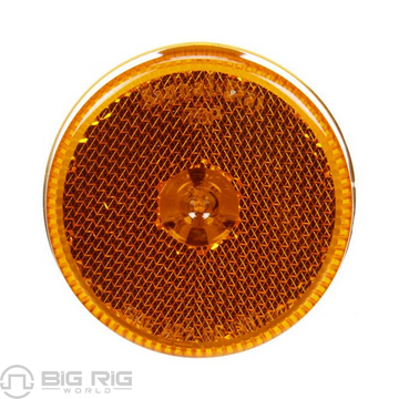 LED Signal Stat Clearance/Marker 2 1/2-inch Round Lamp, Reflective Lens 1052A - Truck Lite
