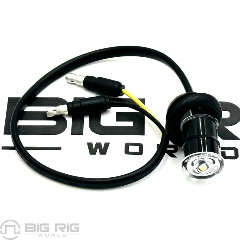 LED 3/4 In. RND Grommet MNT, A/A Light Kit W/Bezel 08250ACB - RoadWorks