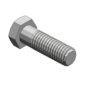Bolt - HEX SL NYL 7/16-14NCX2-1/2 GR8 Z HWC07125 - M&M Fastener